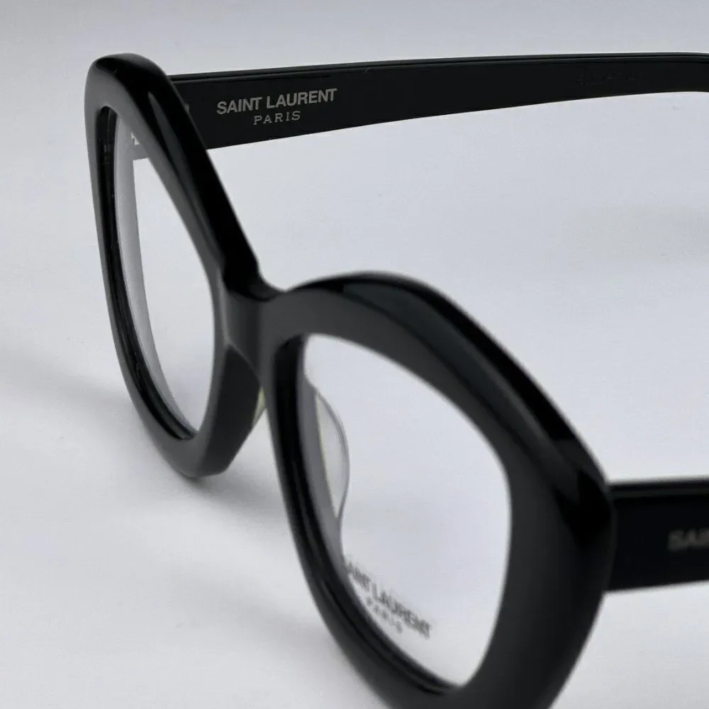 NEW Saint Laurent SL68 OPT 001 Black Cat Eye Women Eyeglasses